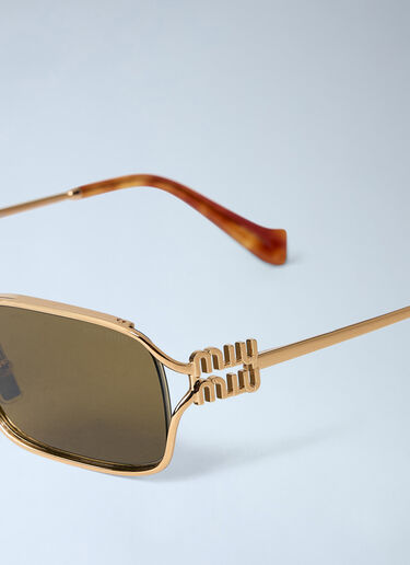 LN-CC® - Miu Miu: C50S Sunglasses - Gold Miu Miu C50S Sunglasses Gold lmu0266009
