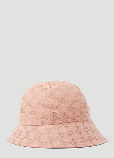 GG Canvas Bucket Hat Gucci GG Canvas Bucket Hat Pink guc0253147