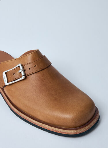 Our Legacy Camion Mules Brown our0360017