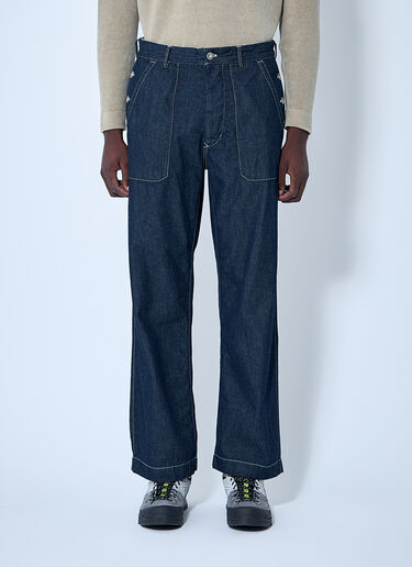 C.P. Company 3/1 Denim Pants Blue pco0159009