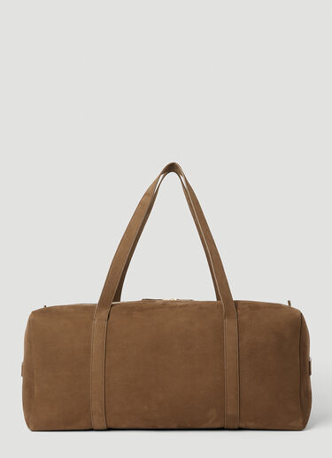The Row Gio Duffle Bag Brown row0251025