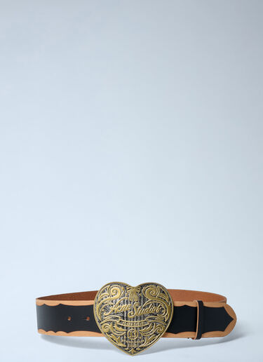 Heart Logo Engraved Belt Acne Studios Heart Logo Engraved Belt Camel acn0262012