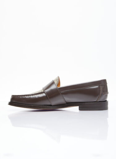 Gucci GG Buckle Loafers Brown guc0155071