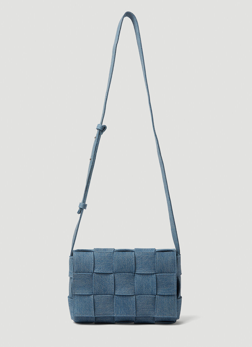 Bottega Veneta Women s Denim Cassette Shoulder Bag in Blue LN CC