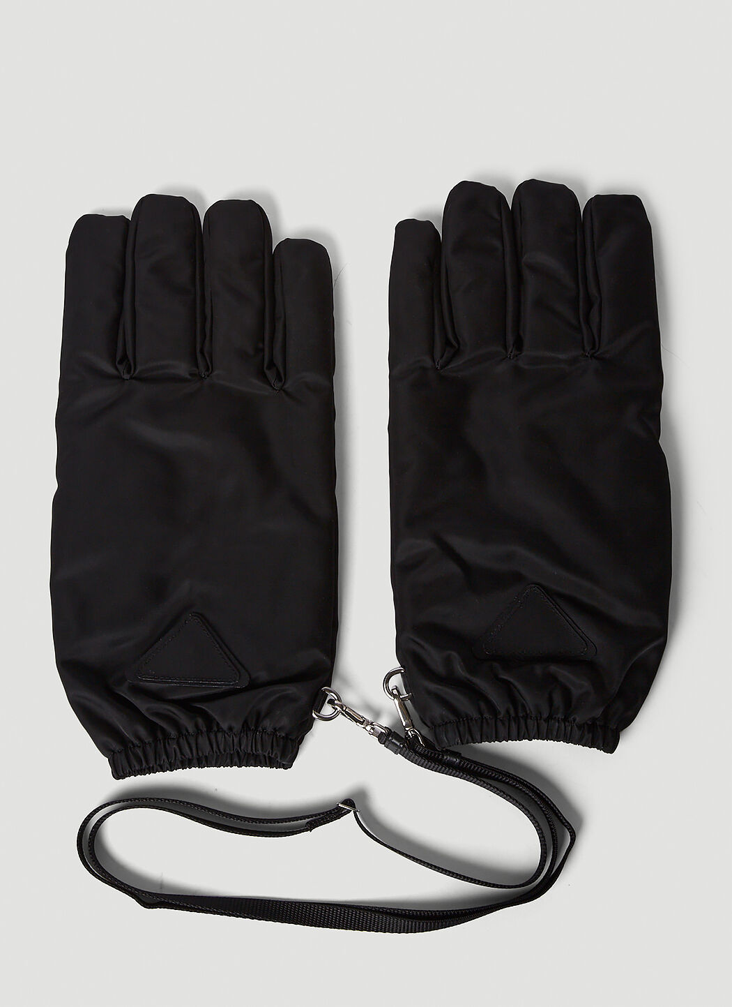 Balenciaga Re-Nylon Gloves Black bal0155110
