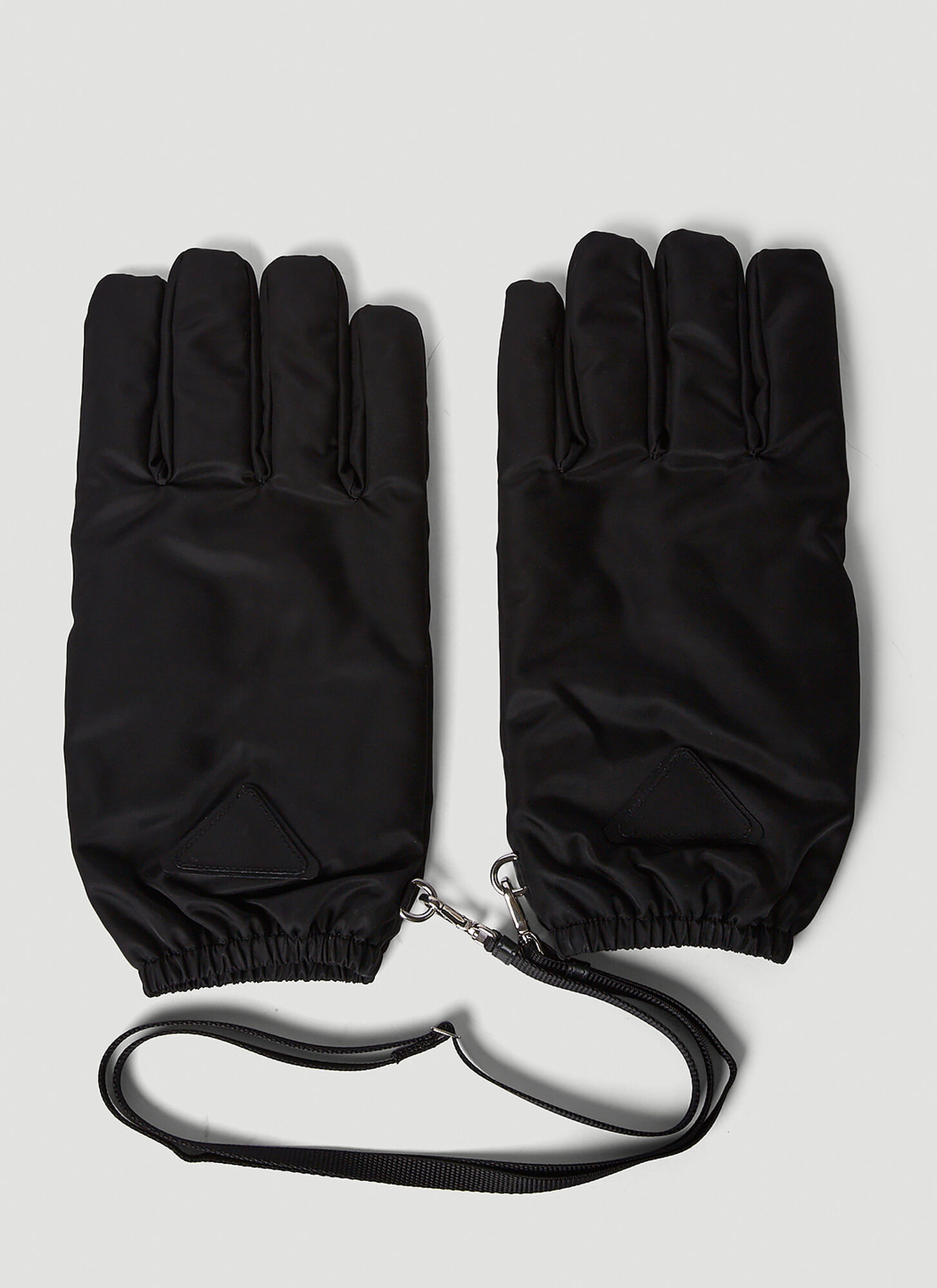 Shop Prada Re-nylon Gloves