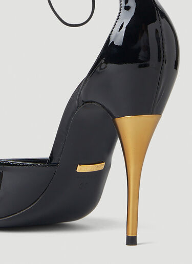 Patent High Heel Pumps Gucci Patent High Heel Pumps Black guc0251081