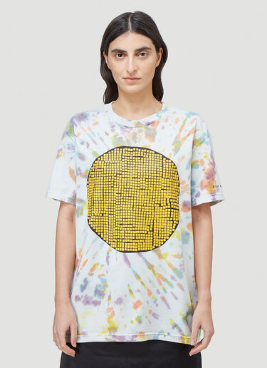 Silent Sound Sun Mosaic T-Shirt White sls0343008