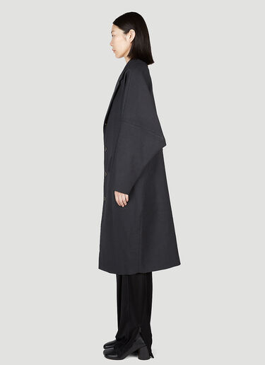 MM6 Maison Margiela Oversized Long  Coat Grey mmm0253001