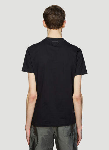 Prada Pack of Three T-Shirts Black pra0135017
