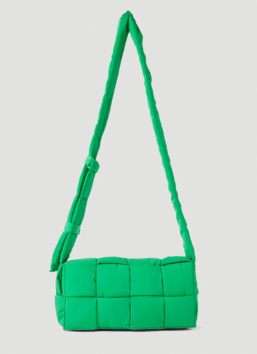 Bottega Veneta 衬垫 Tech Cassette 斜挎包 绿 bov0145002