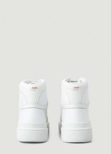 Saint Laurent SL24 High Top Sneakers White sla0147035