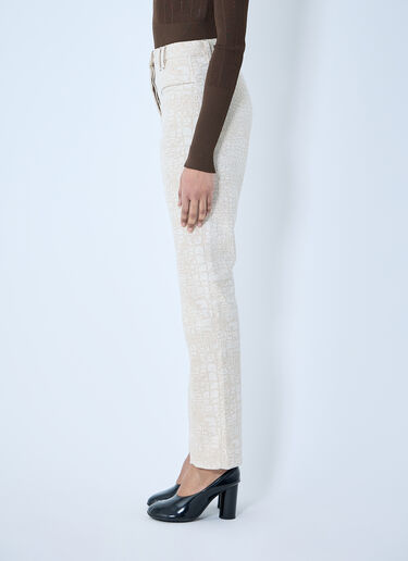 Jacquemus Le De Nimes Jeans Beige jac0260049