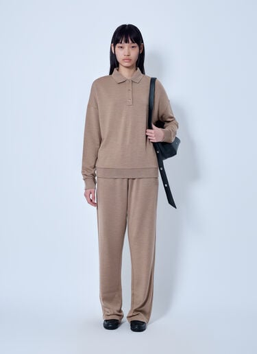 LN-CC® - Max Mara: Elasticated Waistband Trousers - Camel Max Mara Elasticated Waistband Trousers Camel max0266051