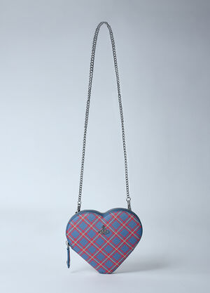 Vivienne Westwood Louise Heart Crossbody Bag Blue vvw0259013
