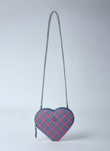 Vivienne Westwood Louise Heart Crossbody Bag Blue vvw0259013