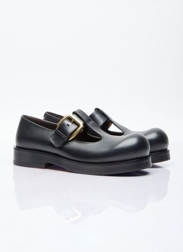 Bottega Veneta 헬륨 메리 제인 슈즈 블랙 bov0256026