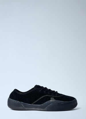 ERL Corduroy Coupe Sneakers Black erl0162011