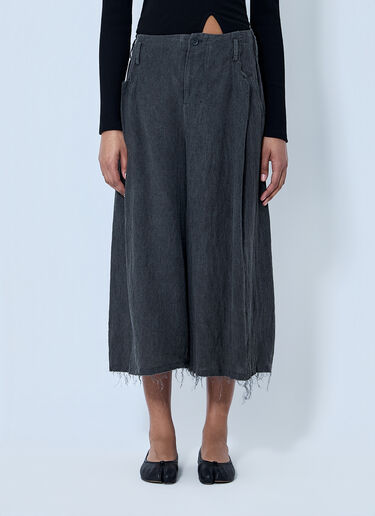 LIMI Feu Tuck Wide Pants Grey lmf0264007