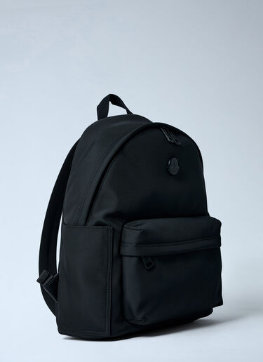 Moncler New Pierrick Metal Logo Backpack Black mon0163050