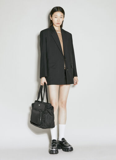Prada Re-Nylon Baby Bag Black pra0256034