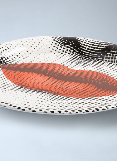 Fornasetti Bocca Tray White wps0691855