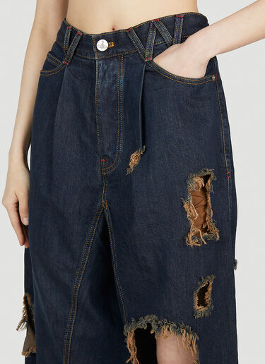 Distressed Macca Jeans Vivienne Westwood Distressed Macca Jeans Blue vvw0352002