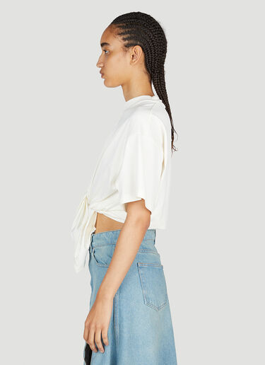 Marni x No Vacancy Knot Front T-Shirt White mvy0253011