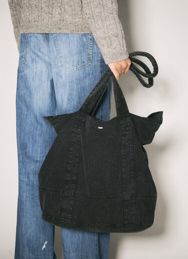 Our Legacy Aviation Tote Bag Black our0358008