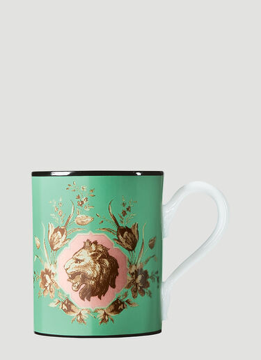 Gucci Grotesque Garden Mug Green wps0638380