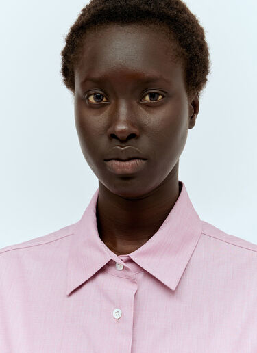 Attica Shirt The Row Attica Shirt Pink row0256023