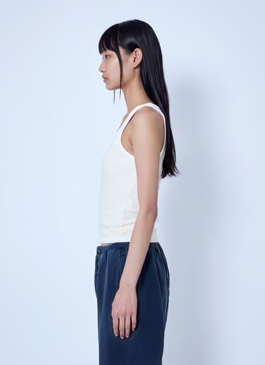 Entire Studios Ribbed Tank Top Beige ent0266041