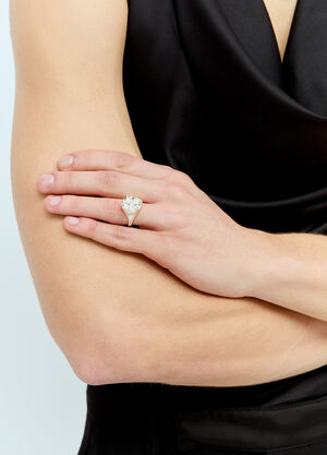 Pearl Octopuss.y Melon Mountain Signet Ring White prl0355004