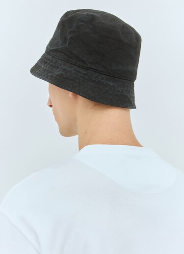 Prada Cotton Bucket Hat Black pra0159040