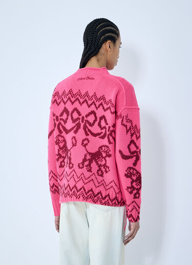 Acne Studios 提花针织衫  粉色 acn0260003