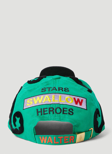 Walter Van Beirendonck Stars Swallow Heroes 帽子 绿色 wlt0152028