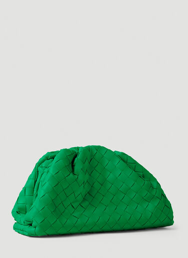 Bottega Veneta Teen Pouch Clutch Bag Green bov0249024