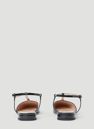 Gucci Double G Ballerina Flats Black guc0253091