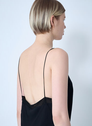 Satin Slip Dress TOTEME Satin Slip Dress Black tot0261040