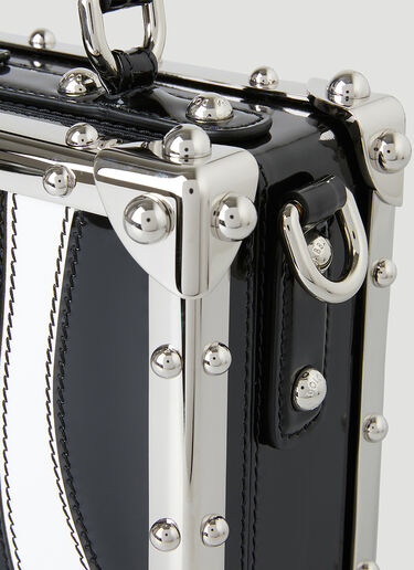 Dolce & Gabbana Zebra Box Shoulder Bag Black dol0249077