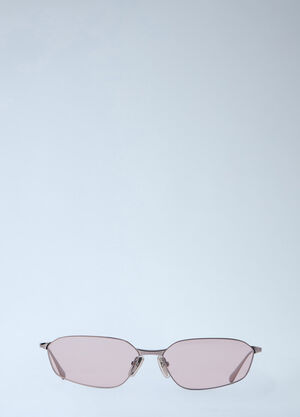 Balenciaga Invisible Oval Sunglasses Pink bal0263054