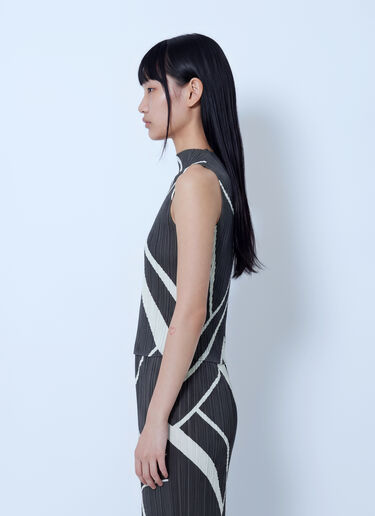 LN-CC® - Pleats Please Issey Miyake: Fold Line Shirt - Brown Pleats Please Issey Miyake Fold Line Shirt Brown plp0266022