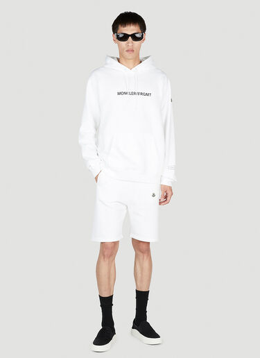 7 Moncler Fragment Track Shorts White mfr0154010