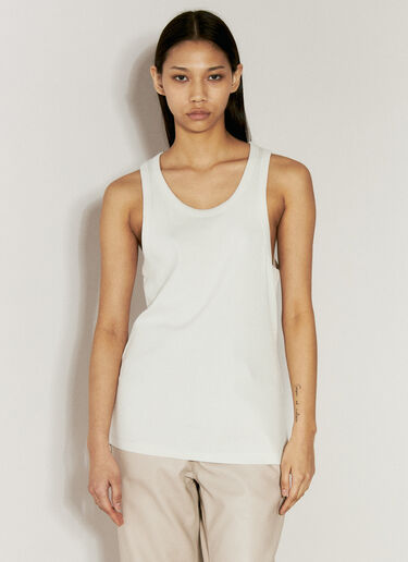 Entire Studios Rib Tank Top White ent0355006