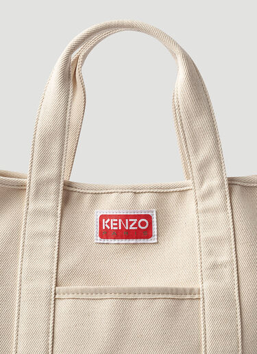 Kenzo Boke Boy Tote Bag Cream knz0152039