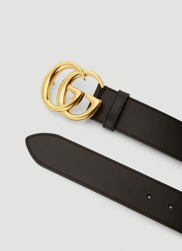 Gucci Large Marmont Leather Belt Black guc0140004