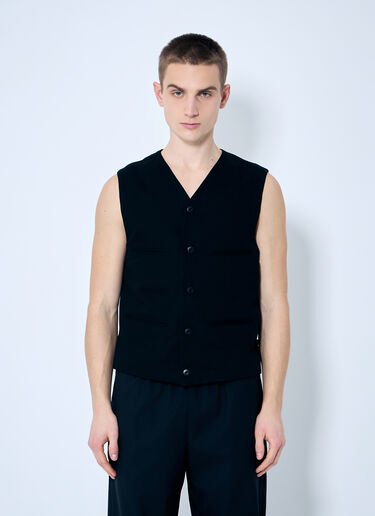 Lemaire Tailored Waistcoat Black lem0160003