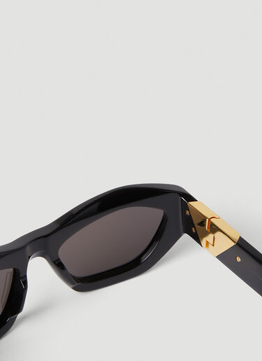 BV1221S Hexagonal Sunglasses Bottega Veneta BV1221S Hexagonal Sunglasses Black bov0251133