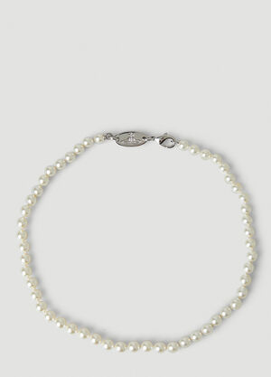 Tom Wood Stuart Swarovski Pearl Necklace Silver tmw0248019