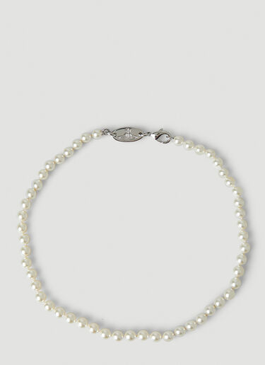 Vivienne Westwood Stuart Swarovski Pearl Necklace White vvw0148020